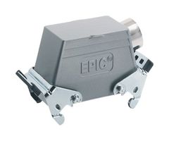 LAPP 79057700 Heavy Duty Connector, Hood, Side Entry, Aluminum Alloy Body, 2 Lever, 10B