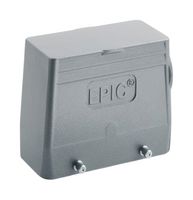 LAPP 79102200 Heavy Duty Connector, Hood, Side Entry, Aluminum Alloy Body, 2 Lever, HB16