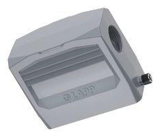 LAPP 79104400 Heavy Duty Connector, Hood, Side Entry, Aluminum Alloy Body, 1 Lever, HB16