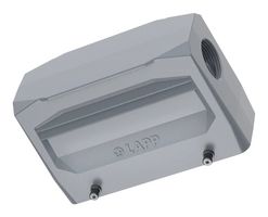 LAPP 79152800 Heavy Duty Connector, Hood, Side Entry, Aluminum Alloy Body, 2 Lever, 24B