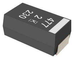 KEMET A700V226M010ATE028 Polymer Aluminium Electrolytic Capacitor, 22 µF, 10 V, 2917 [7343 Metric], 0.028 ohm