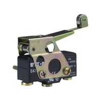 EATON CUTLER HAMMER E47BMS43 Limit Switch, NEMA 1, Extended Adjustable Roller, SPDT, 15 A, 250 V, E47 Series
