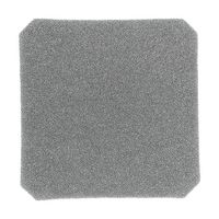 QUALTEK ELECTRONICS 09450-M/60 Fan Filter Media, 120 mm, Plastic