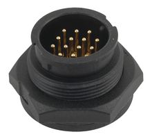 AMPHENOL LTW BD-06BFFA-LL7001 Circular Connector, Standard Circular Connector, Standard (B) Series, Cable Mount Receptacle