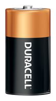 DURACELL MN1400BKD Battery, 1.5 V, C, Alkaline, 7.8 Ah, Raised Positive and Flat Negative, 1