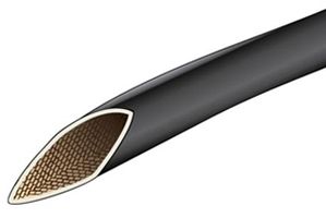 ALPHA WIRE PF2003 NA008 Sleeving, Expandable, Fibreglass, Natural, 5.947 mm, 7.62 m, 25 ft