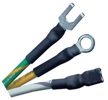 PANDUIT HSTT100-48-5 Tubo Termoretráctil, Pared Delgada, Paquete de 5 Piezas de 4' , 2:1, 1 ", 25.4 mm, Black, 4 ft