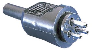 BULGIN LIMITED PX0649 High Power Connector, Plug, 250 VAC, 3 A, Cable Mount, Solder