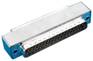 CINCH CONNECTIVITY SOLUTIONS FA-25PS/1-LF D Sub Connector Adapter, 1000pf, Standard D Sub, Plug, 25 Positions, Standard D Sub, Receptacle