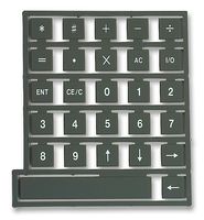 STORM INTERFACE 70A00101 Legend Tiles, Set A, Silicone Rubber, Keypad Legend
