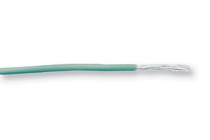 BRAND REX SPC00443A005 25M Wire, Equipment, BS3G210 Type A, PTFE, Green, 24 AWG, 7 x 0.2mm, 82 ft