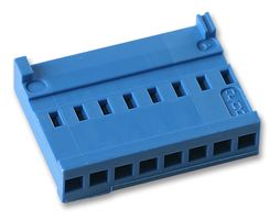 AMP - TE CONNECTIVITY 281838-8 Carcasa de Conector, Serie AMPMODU HE13 / HE14, Hembra, 8 Posiciones, 2.54 mm