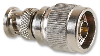 RADIALL R191417000 RF / Coaxial Adapter, N, Plug, BNC, Plug, Straight Adapter, 50 ohm