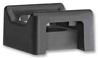 PANDUIT HVTM-06-C0 Cable Tie Mount, Hyper V™, Screw, 5.1 mm, Black, Nylon 6.6 (Polyamide 6.6), 20.6 mm, 17.3 mm