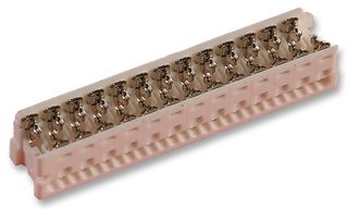 MOLEX 90327-0326 Conector IDC, White, IDC Hembra, Hembra, 1.27 mm, 2 Hileras, 26 Contactos, Montaje de cable
