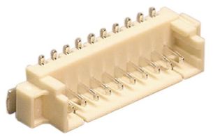 MOLEX 53398-1071 Pin Header, Signal, 1.25 mm, 1 Rows, 10 Contacts, Surface Mount Straight, PicoBlade 53398 Series