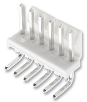 MOLEX 26-60-5080 Pin Header, Wire-to-Board, 3.96 mm, 1 Rows, 8 Contacts, Through Hole Right Angle