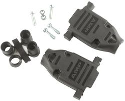 AMP - TE CONNECTIVITY 5748678-2 D Sub Backshell, AMPLIMITE Series, DA, 180°, ABS (Acrylonitrile Butadiene Styrene) Body