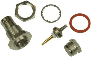 TROMPETER - CINCH CONNECTIVITY BJ29-5 RF / Coaxial Connector, BNC Coaxial, Straight Bulkhead Jack, Crimp, 50 ohm, RG174, Beryllium Copper
