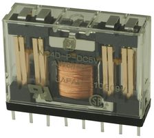 PANASONIC NC4D-P-DC5V Power Relay, 4PDT, 5 VDC, 5 A, NC Series, Through Hole, DC Monostable