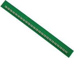 3M BL117MTTBW Wire Marker, Pre Printed, T, Black, White