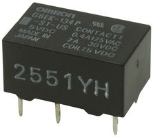 OMRON ELECTRONIC COMPONENTS G6EK-134P-ST-US-DC5 Signal Relay, 5 VDC, SPDT, 2 A, G6E Series, Through Hole, Latching Dual Coil