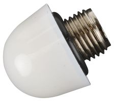 DIALIGHT 128-0975-003 Indicator Lens, White, 0.469 ", 128 Series Sub Miniature Panel Mount Indicators