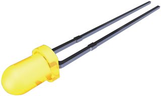 LUMEX SSL-LX3052YD LED, QuasarBrite, Yellow, Through Hole, T-1 (3mm), 20 mA, 2.1 V, 585 nm