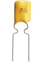 LITTELFUSE RUEF090-2 Resettable Fuse, PPTC, PolySwitch RUEF Series, 30 VDC, 900 mA, 1.8 A, 5.9 s, Rectangular
