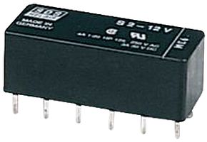 PANASONIC S2-DC5V Relevador de Potencia, DPST-NO, DPST-NC, 5 VDC, 4 A, Serie S, Agujero Pasante, Sin Enclavamiento