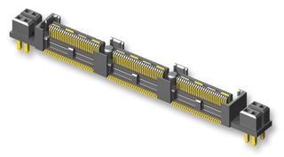 SAMTEC QFS-026-04.25-L-D-PC4 Mezzanine Connector, Ground Plane, Receptacle, 0.635 mm, 2 Rows, 52 Contacts, Surface Mount