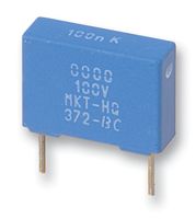 VISHAY BFC237363105 General Purpose Film Capacitor, Metallized PET, Radial Box - 2 Pin, 1 µF, ± 10%, 250 V, 630 V