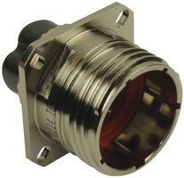 TE CONNECTIVITY - AMP 1811901-7 Circular Connector, MIL-DTL-38999 Series III, Panel Mount Receptacle, 4 Contacts, Solder Pin