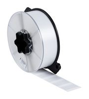 BRADY WRAP-12-427 Wire Marker, Wraptor&trade; Labels, Self Laminating, 50.8mm x 38.1mm, Vinyl, White
