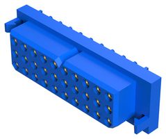 POSITRONIC PLC30F300A1/AA Rectangular Power Connector, 30 Contacts, PLC Series, Panel PCB Mount, Through Hole Straight