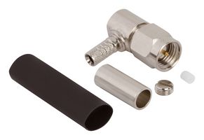AMPHENOL RF 901-10737 RF / Coaxial Connector, SMA Coaxial, Right Angle Plug, Solder, 50 ohm, RTK-031, TFC-302LL, Brass