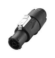 NEUTRIK RCAC3F-X-000-1 High Power Connector, Power X Series, Receptacle, 250 VAC, 20 A, Cable Mount, Screw