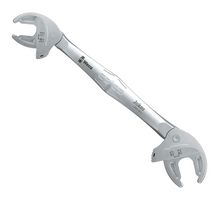 WERA 05020331001 Self Setting Double Spanner, 3/4" Max Jaw Opening, 239.4mm OAL, 6006 Joker M/L Series