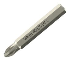WERA 05058141001 Micro Hex Bit, PZ 1, 30mm Length, Pozidriv Screws