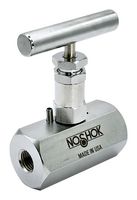 NOSHOK 402-FFS-PM2 Válvula Aguja, 10000 psi, NPT 1/4", Rosca Hembra/Hembra, Montaje en Panel, Serie 400