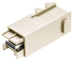 HARTING 97000000150 USB Adapter, Large Tab, USB Type C Receptacle, USB Type C Receptacle, Han-Modular Series