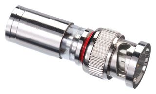 IDEAL 89-1047 RF / Coaxial Connector, Gray, BNC Coaxial, Straight Plug, Compression, 75 ohm, RG59