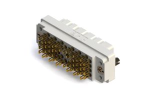 EDAC 516-056-500-402 Connector, Rack & Panel, 516 Series, 56 Contacts, 3.81 mm, Receptacle, Solder Lug, 9 Rows