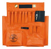 KLEIN TOOLS 51829M AERIAL APRON W/MAGNET, 18-POCKET, VINYL