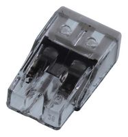 WAGO 2273-202 Pluggable Terminal Block, 2 Positions, 18 AWG, 14 AWG, 2.5 mm², Clamp