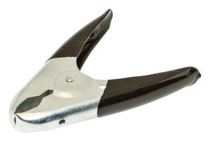 MUELLER ELECTRIC BU-114-0 Parrot Clip, Heavy Duty, BU-114 Series, 48mm, 300A, Black