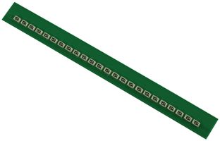 3M BL117M29BW Wire Marker, Pre Printed Strip, Earth, Black, White