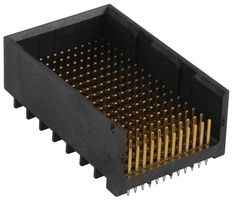 TE CONNECTIVITY 2007839-1 Connector, IMPACT Series, 128 Contacts, 1.9 mm, Header, Press Fit, 12 Rows