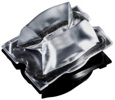 LEDIL CA11256_STRADA-DW LED Lens, Clip-On, Wide, Transparent, Rectangular, PMMA (Polymethylmethacrylate)