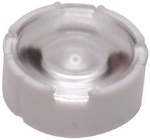 LEDIL FA11902_TINA3-W LED Lens, Lens with Holder, Wide, White, 16.3 mm, Round, PMMA (Polymethylmethacrylate)